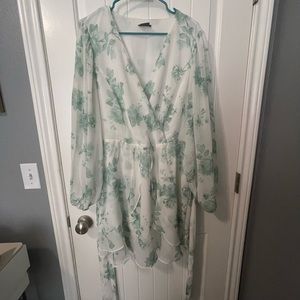 CITY CHIC Delicate Rose Dress